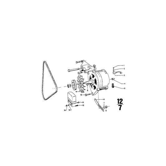 Genuine BMW 07119951430 Woodruff Key 3X3,7 (Inc. 2800, 3.0SBav & 2.5CS) | ML Performance US Car Parts