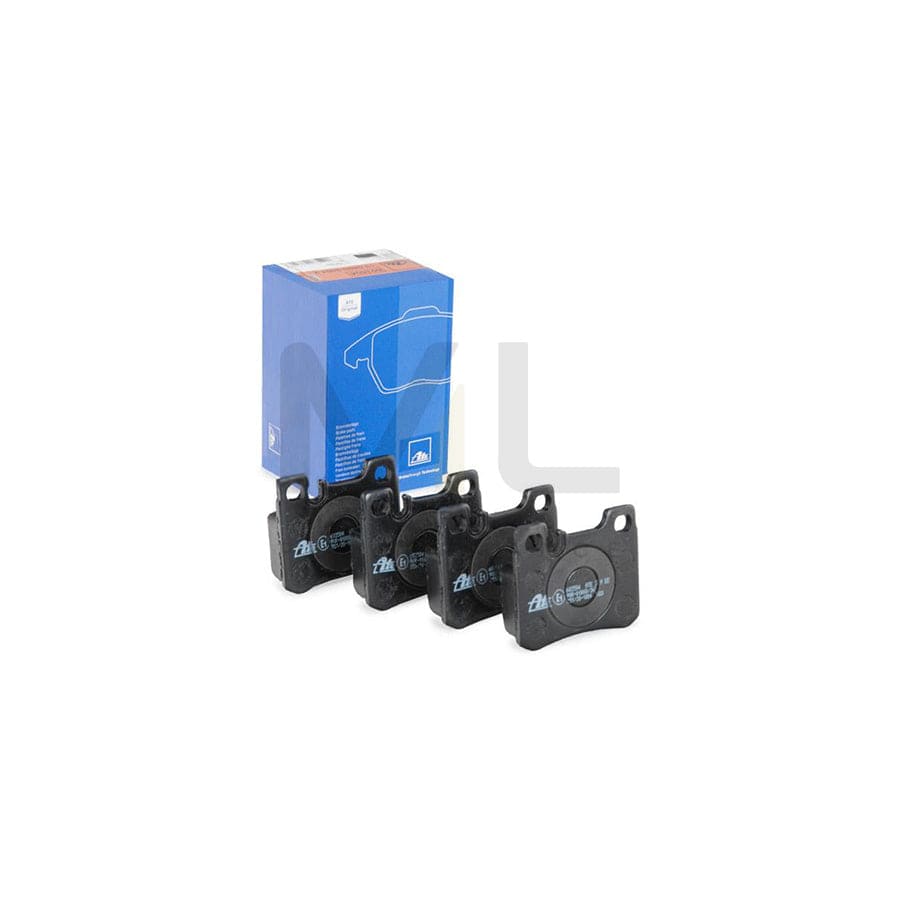 ATE 13.0460-3504.2 Brake pad set excl. wear warning contact, prepared for wear indicator
