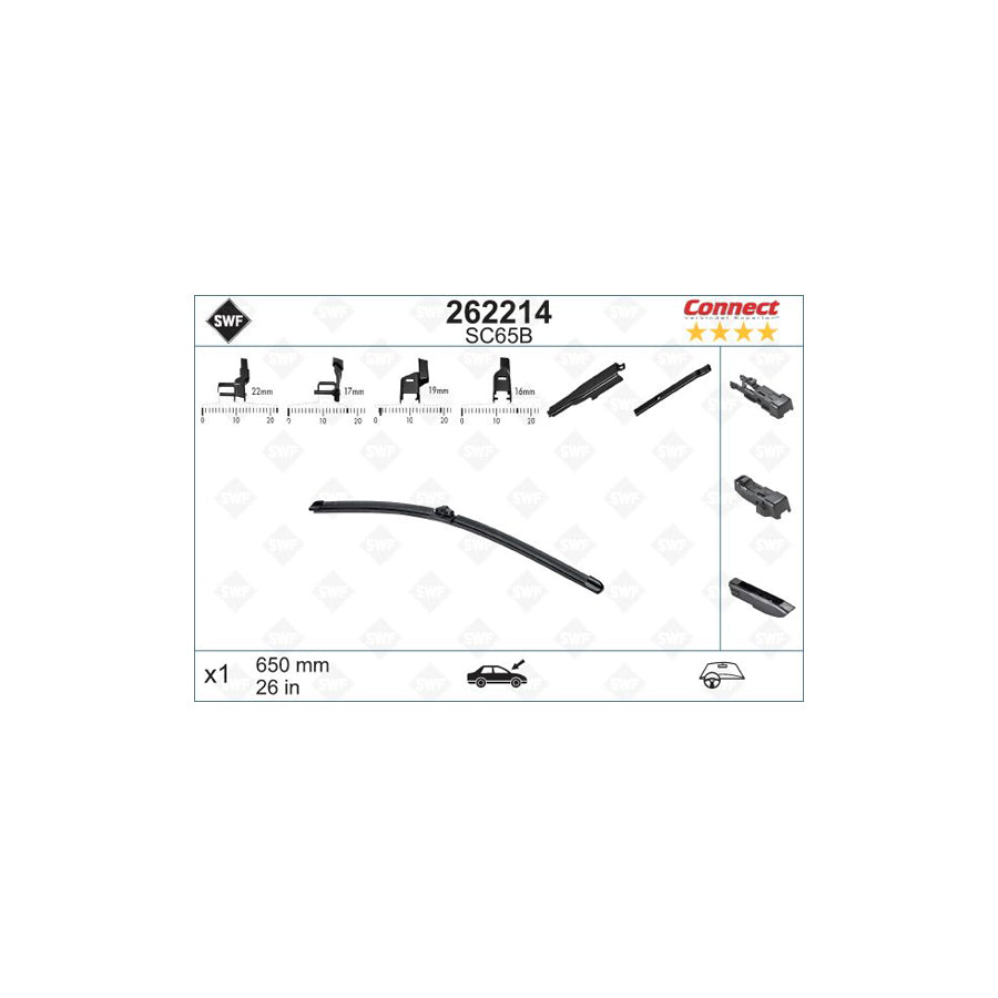 Swf Alternative Connect 262214 Wiper Blade | ML Performance US Car Parts