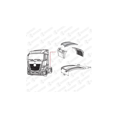 Covind 960/525 Wing Fender