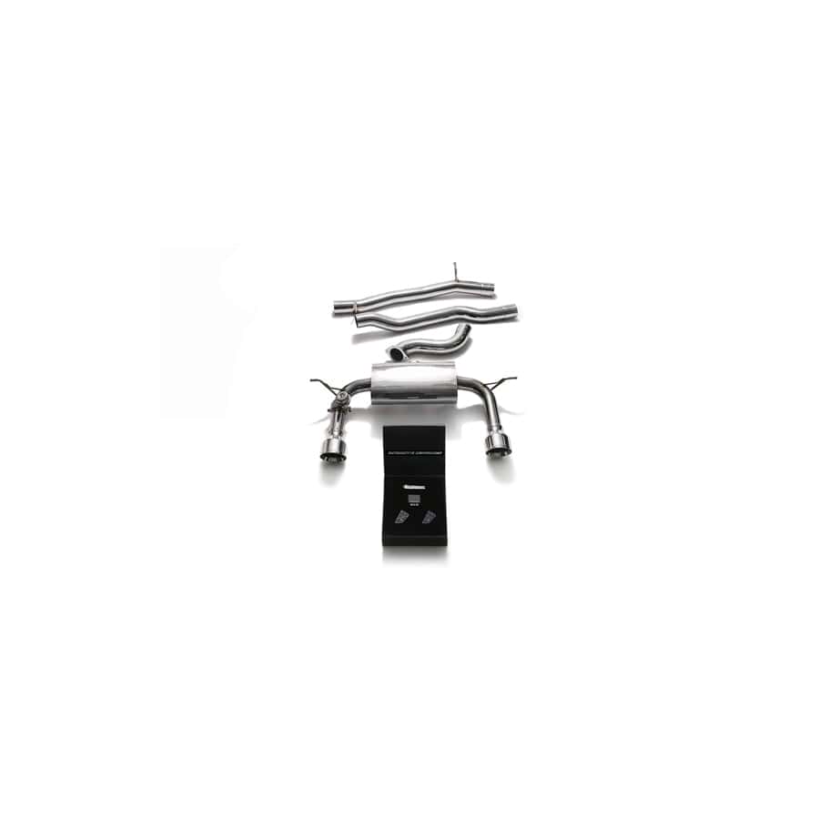Armytrix AU8S2-DS33C Valvetronic Exhaust System Audi TT MK3 8S 2015-2021 with  Dual Chrome 4.5"