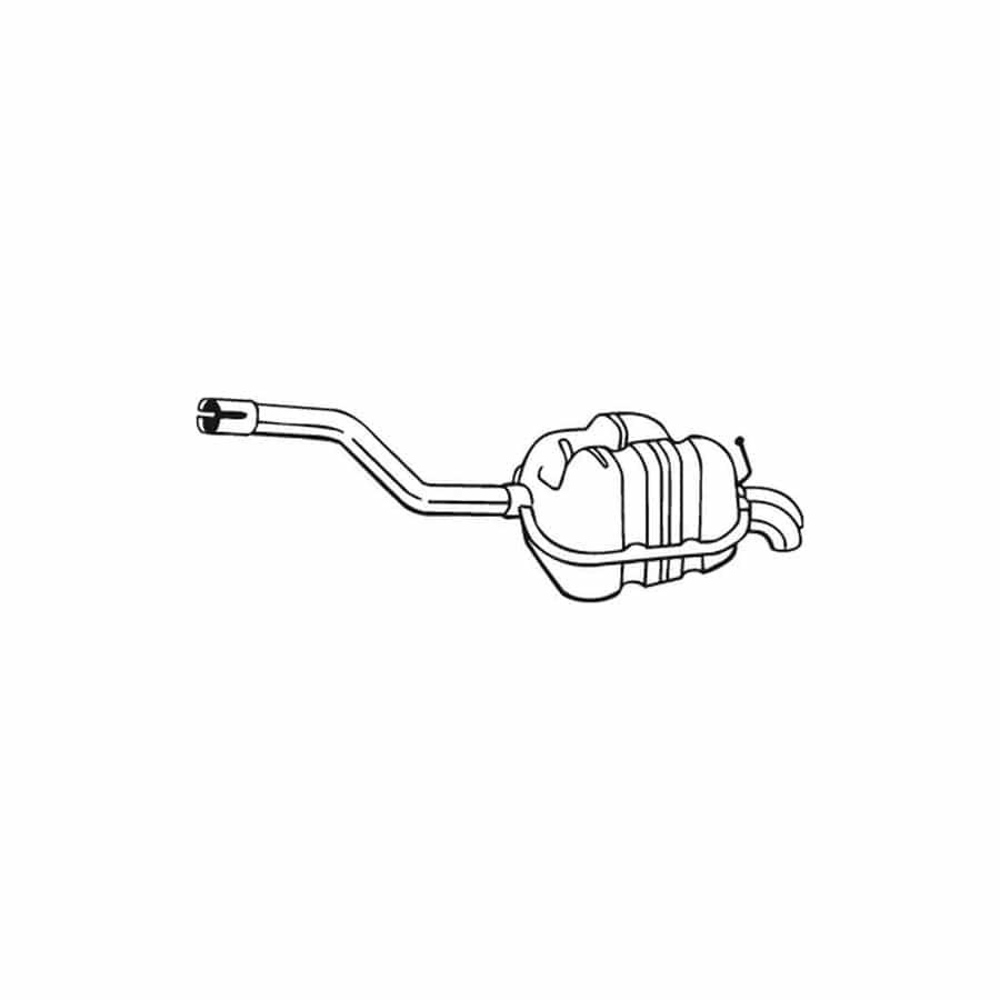 Bosal 233-871 Rear Silencer for Skoda Octavia