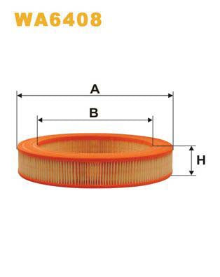 WIX Filters WA6408 Air Filter
