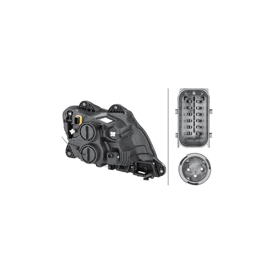 Hella 1ED 010 116-531 Headlight