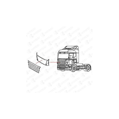 Covind Scr/115 Holder, Radiator Grille