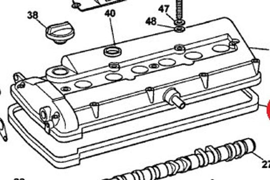 Aston Martin 07-80083 Cam Cover Gasket | ML Performance US Car Parts
