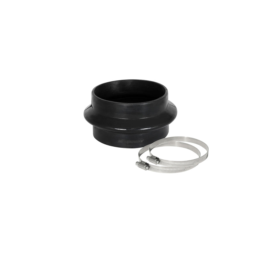  aFe 59-00071 (4 IN ID x 2-1/2 IN L) Straight Bellow-Coupler - Black Replacement Coupling Kit  | ML Performance US Car Parts