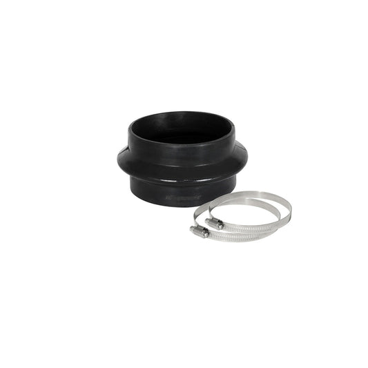  aFe 59-00071 (4 IN ID x 2-1/2 IN L) Straight Bellow-Coupler - Black Replacement Coupling Kit  | ML Performance US Car Parts