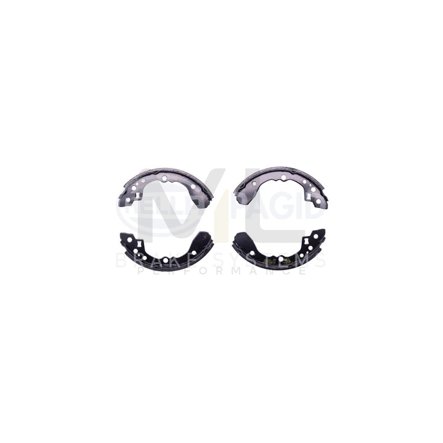 HELLA 8DB 355 002-711 Brake Shoe Set without handbrake lever