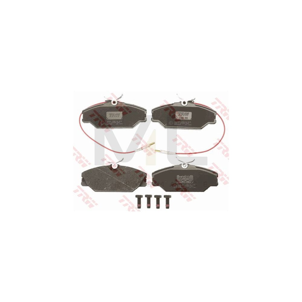 TRW Cotec Gdb1030 Brake Pad Set Incl. Wear Warning Contact, With Brake Caliper Screws, With Accessories | ML Performance Car Parts