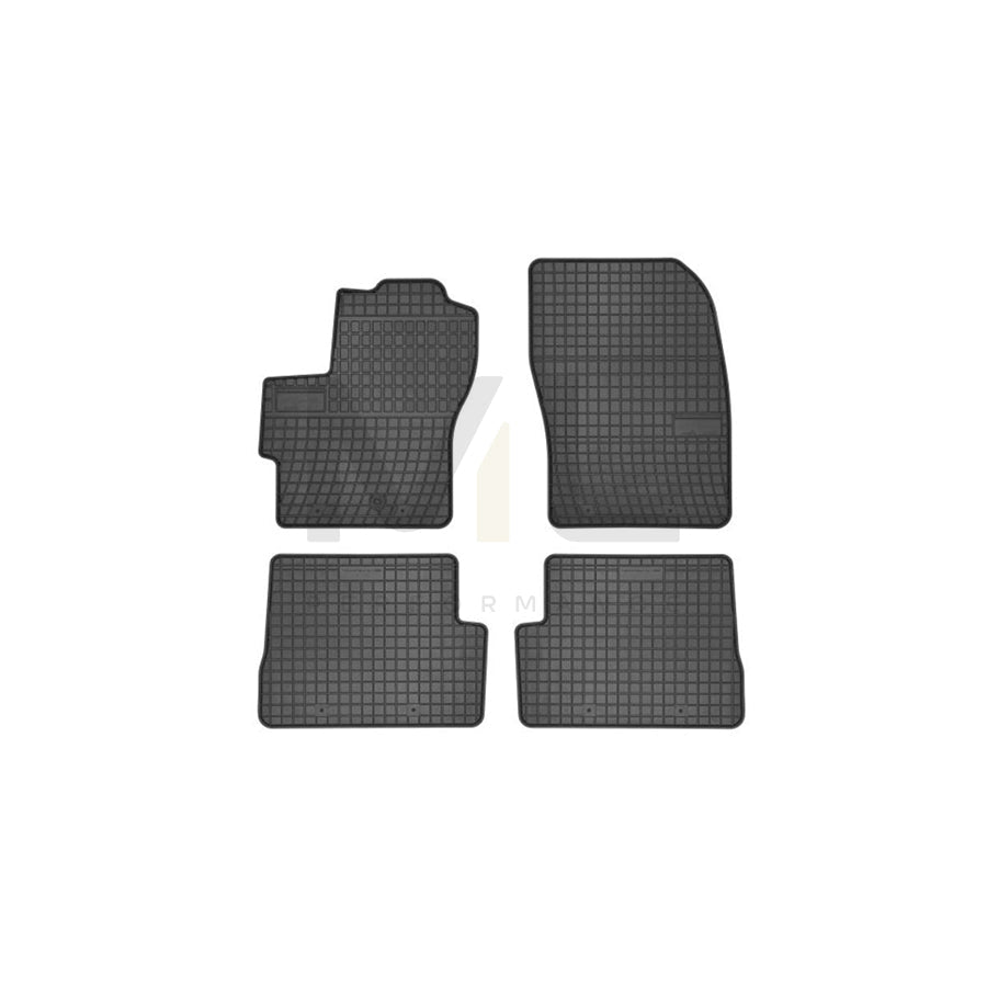 FROGUM Tailored 546009 Floor mat set for MAZDA 3 Elastomer, Front and Rear, Quantity: 4, Black, (LHD)