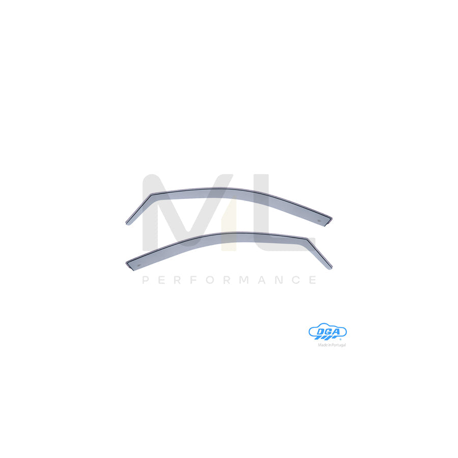 DGA 08027 Wind deflectors for FORD MONDEO Arrow direction, Front, inner