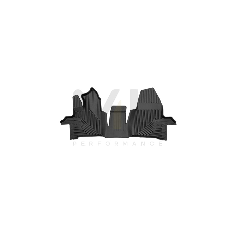 FROGUM Tailored, No.77 77409408 Floor mat set Elastomer, Front, Quantity: 1, Black, (LHD)