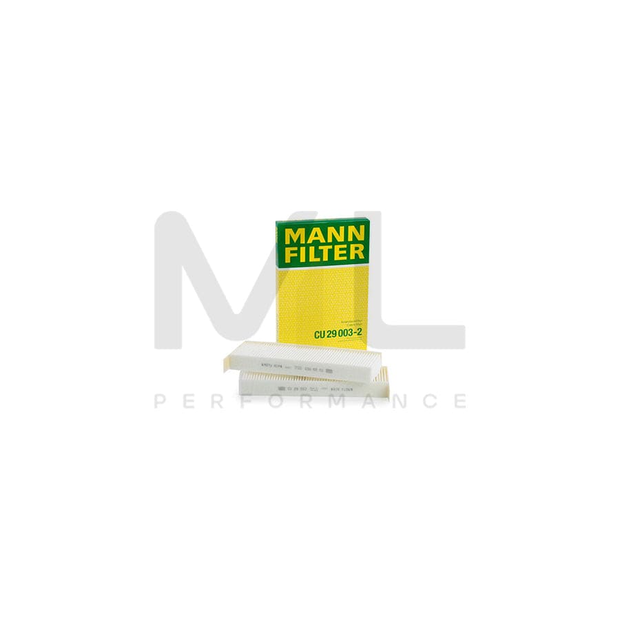 MANN-FILTER CU 29 003-2 Pollen filter Particulate Filter