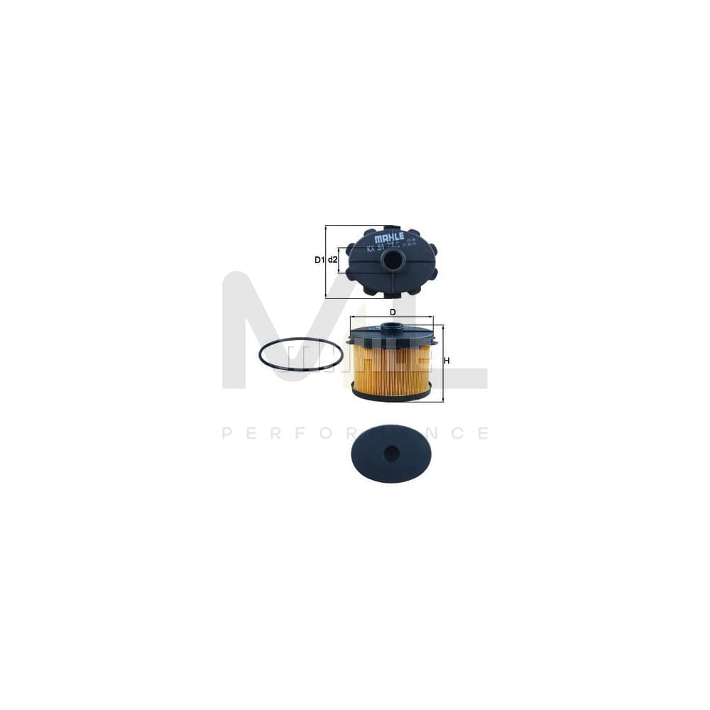 MAHLE ORIGINAL KX 84D Fuel filter Filter Insert | ML Performance Car Parts