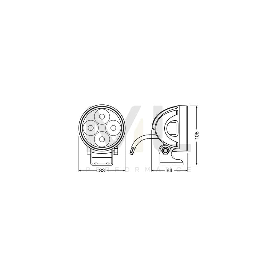 OSRAM LEDDL119-WD Spotlight