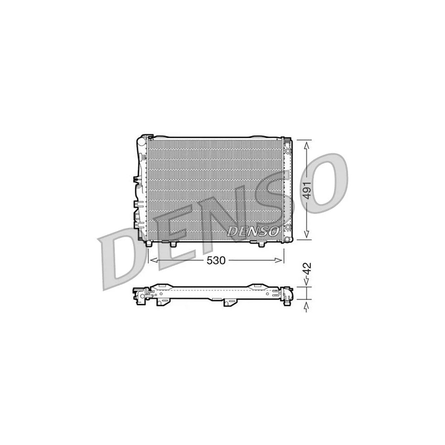 DENSO DRM17030 Engine Radiator