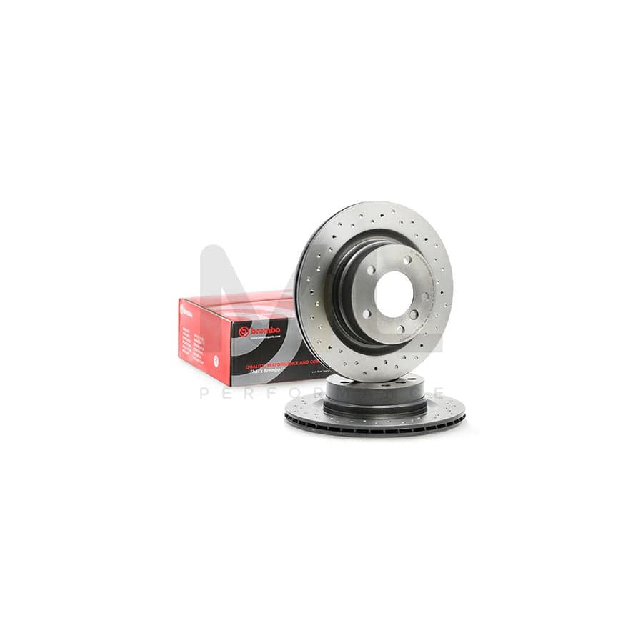 BREMBO XTRA LINE 09.9793.1X Brake Disc Perforated / Vented, Coated, High-carbon, with bolts/screws | ML Performance Car Parts