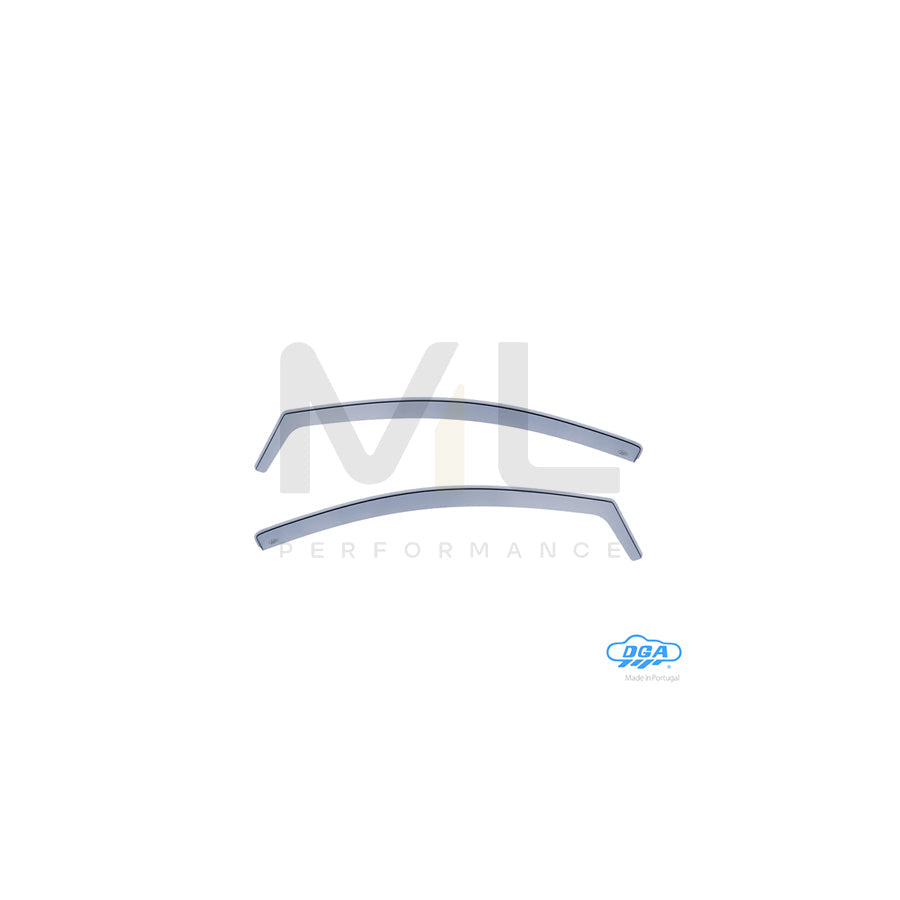 DGA 18035 Wind deflectors for OPEL Astra H GTC (A04) Arrow direction, Front, inner