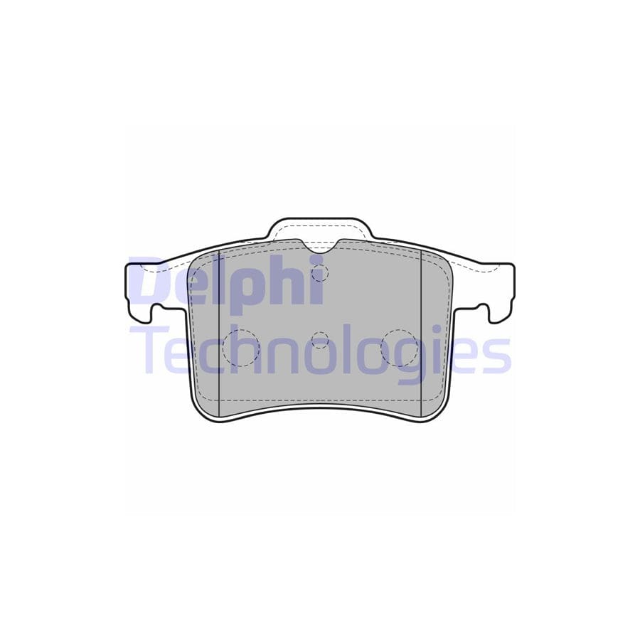 Delphi Lp2179 Brake Pad Set