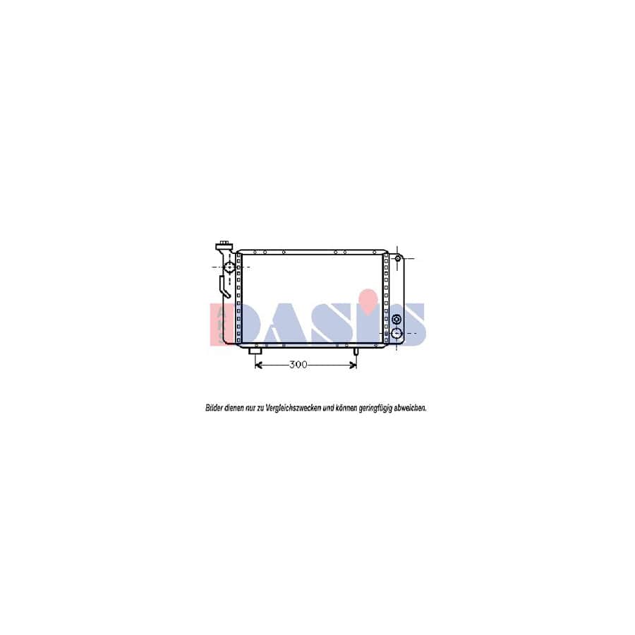 AKS Dasis 181230N Engine Radiator for Renault 5 Hatchback