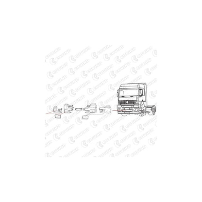 Covind 940/ 40 Frame, Headlight