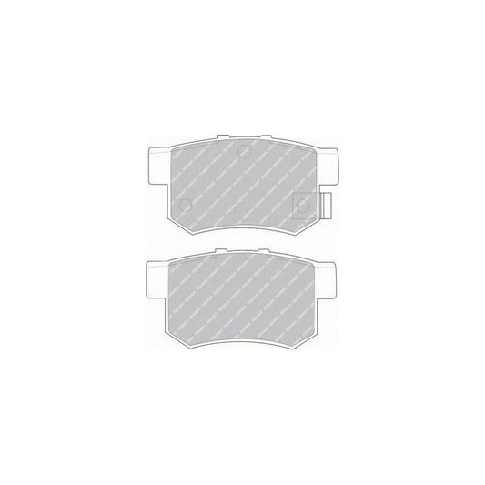 Ferodo Fsl956 Brake Pad Set Fuse Technology With Acoustic Wear Warning