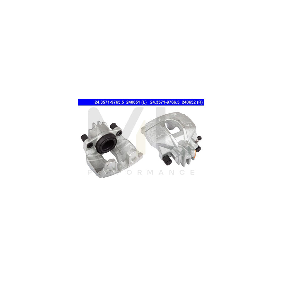 ATE 24.3571-9765.5 Brake Caliper without holder