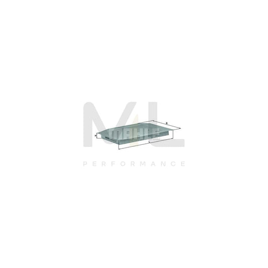 MAHLE ORIGINAL LX 459 Air Filter for PORSCHE 911 Filter Insert | ML Performance Car Parts