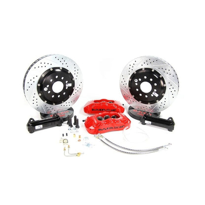Baer Brakes 05-14 Ford Mustang 14in Pro+ Front SDZ Brake Kit - Fire Red
