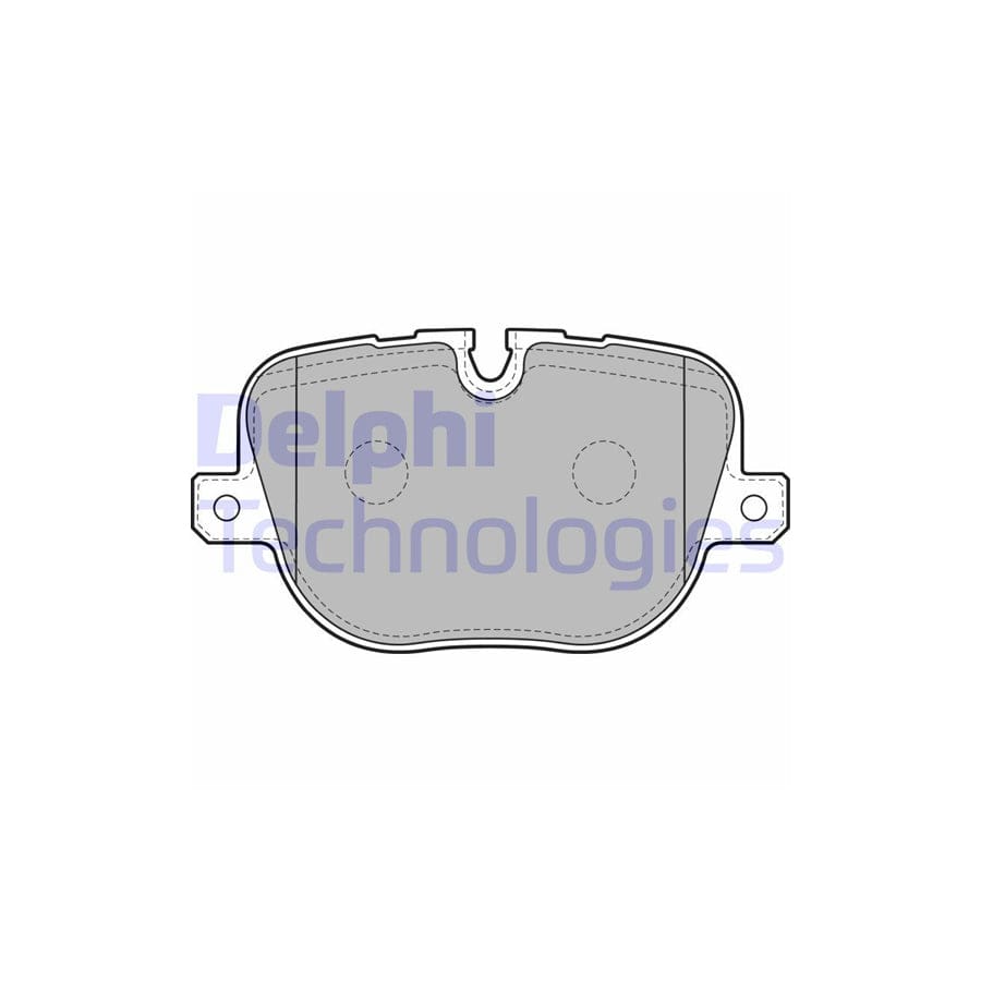 Delphi Lp2175 Brake Pad Set For Land Rover Range Rover