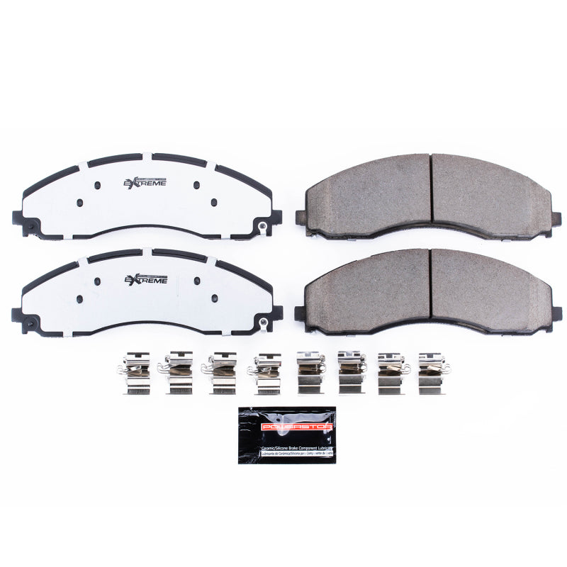 PowerStop Power Stop 17-19 Ford F-450 Super Duty Rear Z36 Truck & Tow Brake Pads w/Hardware