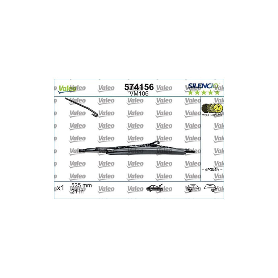 Valeo 574156 Wiper Blade | ML Performance US Car Parts