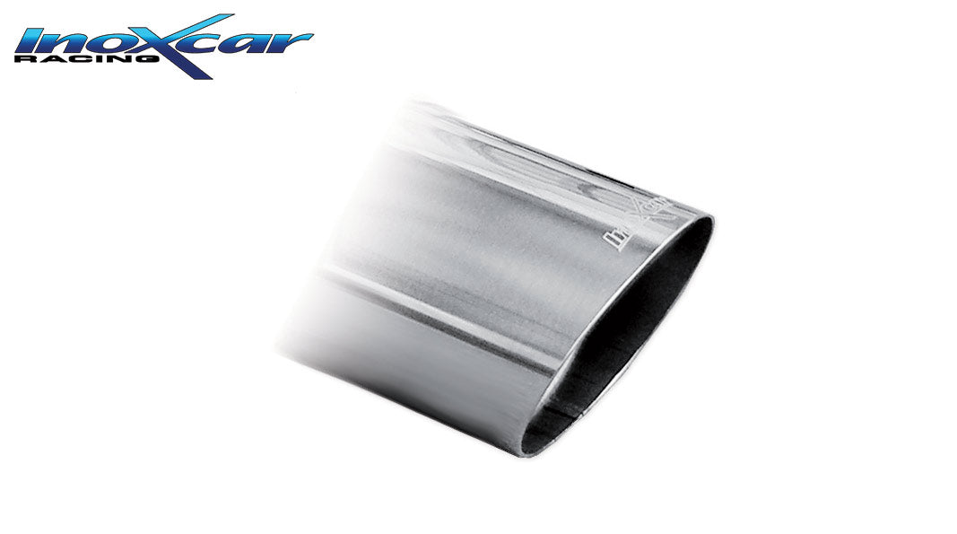 InoXcar CATBACK.BMG42.01.10RA BMW G42 SERIE 2 Direct Central Pipe + Rear Silencer With End Pipe Diam. 100 Racing Dx+Sx