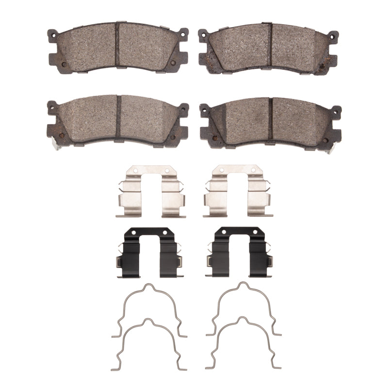 DFC 95-02 Mazda Millenia Rear 5000 Advanced Ceramic Brake Pads and Hardware Kit