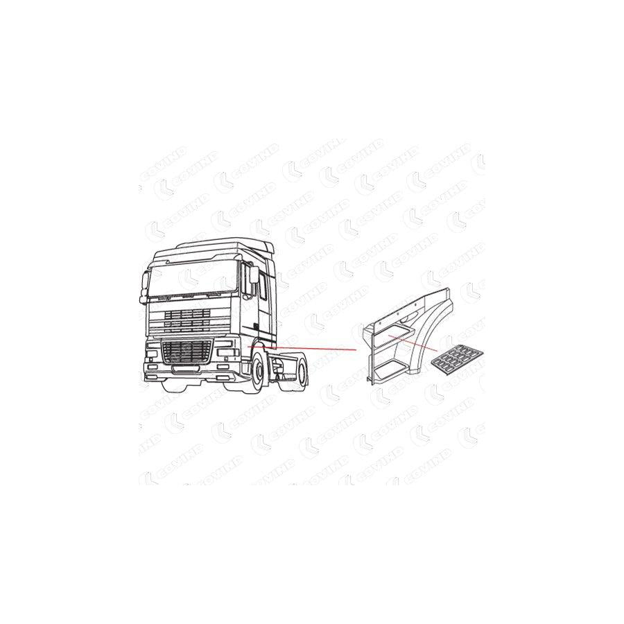 Covind Xf0/210 Foot Board