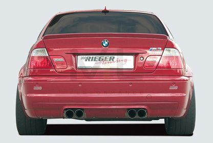 Rieger 00050241 BMW 3 Series E46 M3 Rear Diffuser 2 | ML Performance UK Car Parts