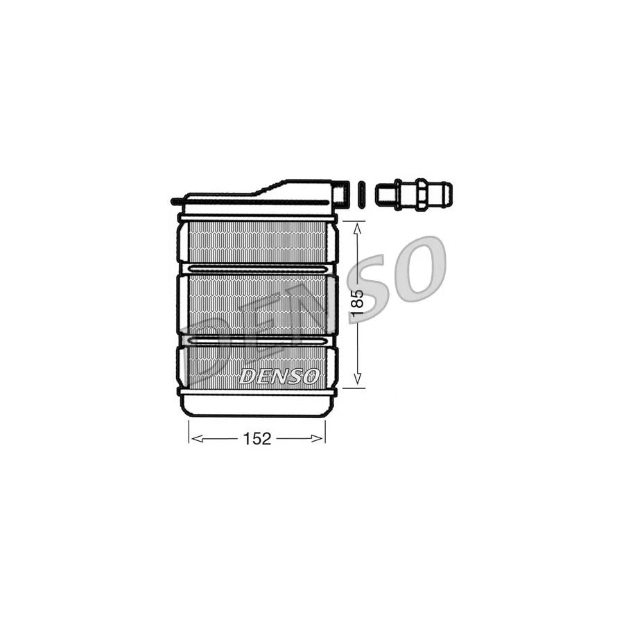 DENSO DRR23011 Heater Matrix