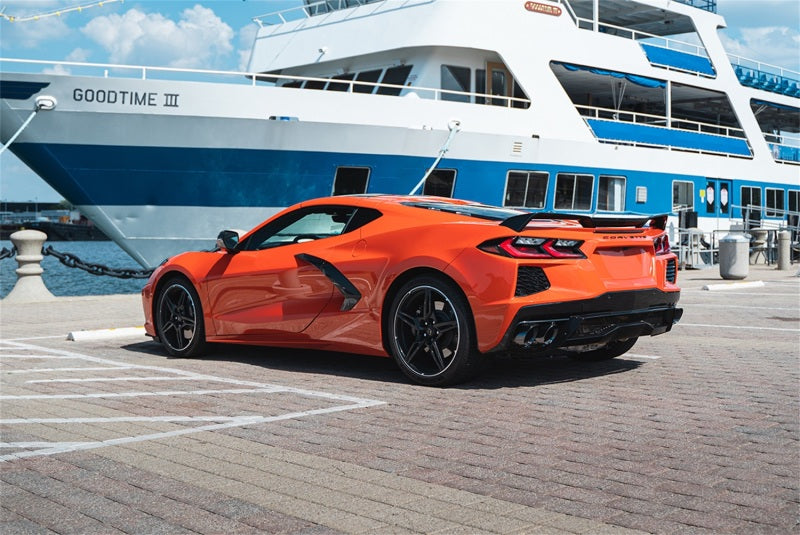 CORSA Performance Corsa 2020-25 Corvette C8 3in Xtreme Cat-Back Exhaust 4.5in Black Quad Tips - Deletes stock AFMValve