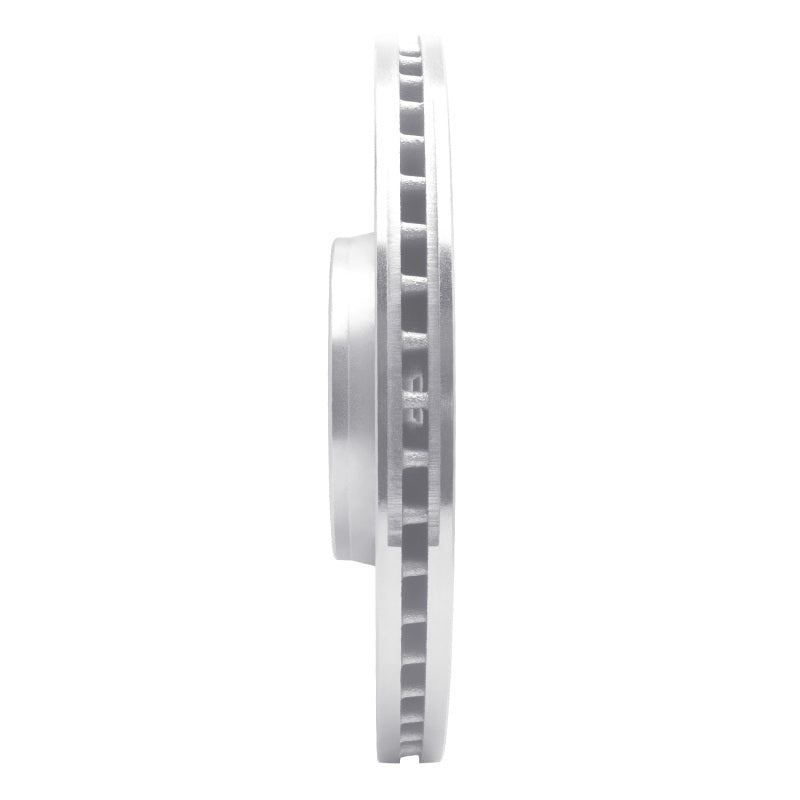 R1 Concepts R1 07-09 Mercedes-Benz GL320 Front Right Drilled & Slotted Silver Brake Rotor