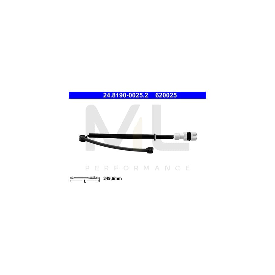 ATE 24.8190-0025.2 Brake pad wear sensor