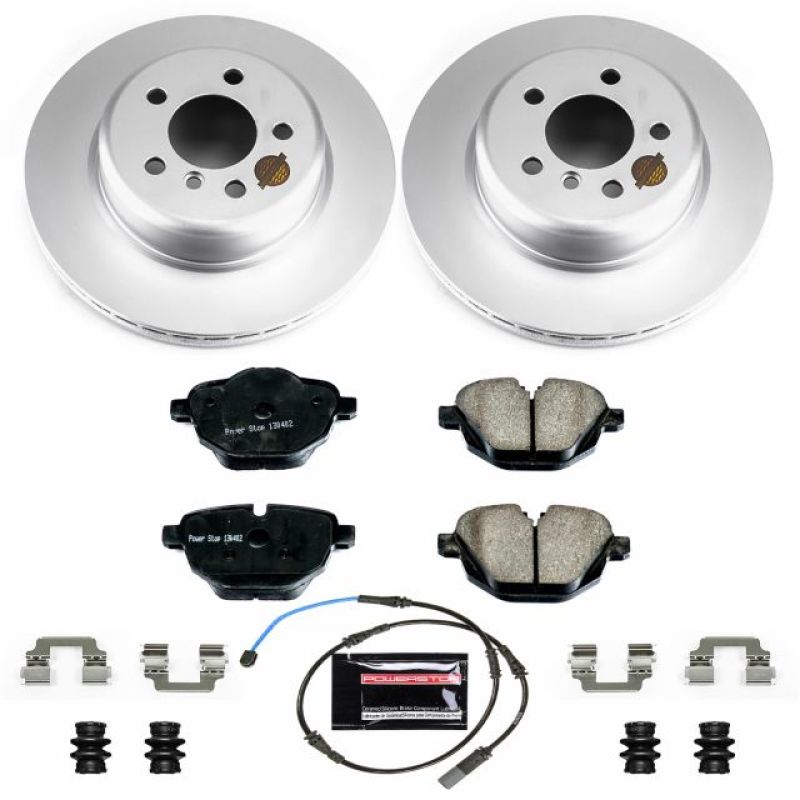 PowerStop Power Stop 11-16 BMW 528i Rear Z23 Evolution Sport Coated Brake Kit