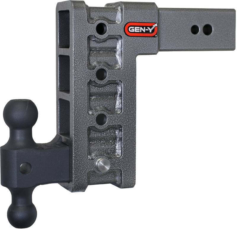 GEN-Y Hitch Gen-Y Mega Duty 3in Shank 9in Drop 3.5K TW 32K Hitch w/GH-0161 Dual-Ball