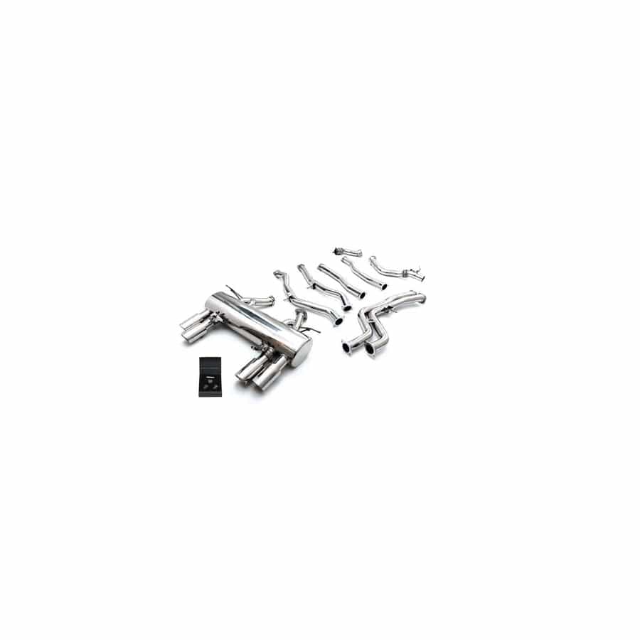 Armytrix BMF8ME-QS11C Valvetronic Exhaust System BMW M3 F80 | M4 F82/F83 2014-2020 with  Quad Chrome 3.5"