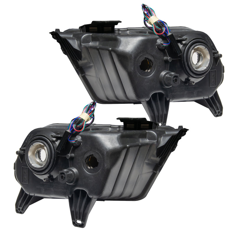 ORACLE Lighting Oracle 10-14 Ford Mustang HL (Non-HID) - ColorSHIFT w/o Controller