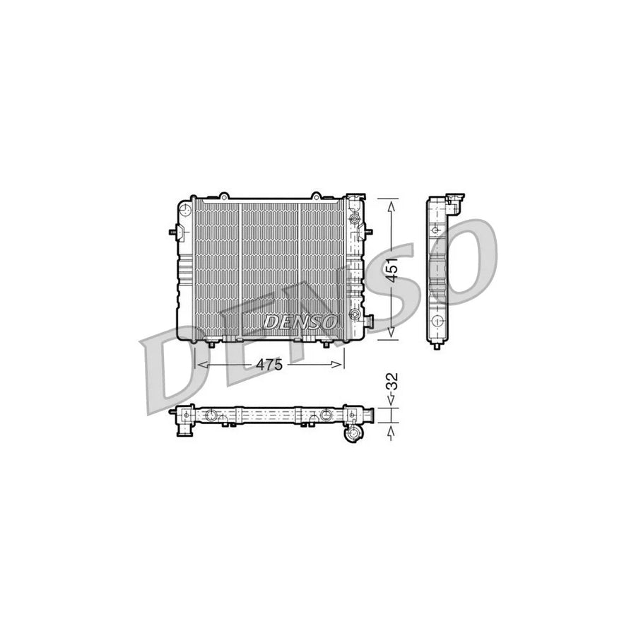 DENSO DRM20050 Engine Radiator