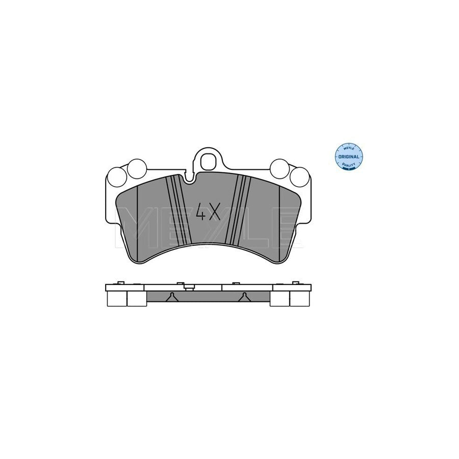 Meyle 025 236 9317 Brake Pad Set