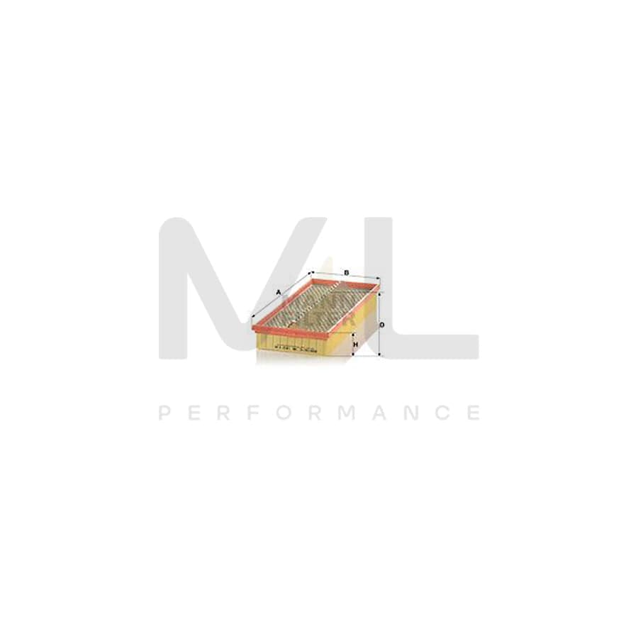 MANN-FILTER C 38 163/1 Air Filter Filter Insert
