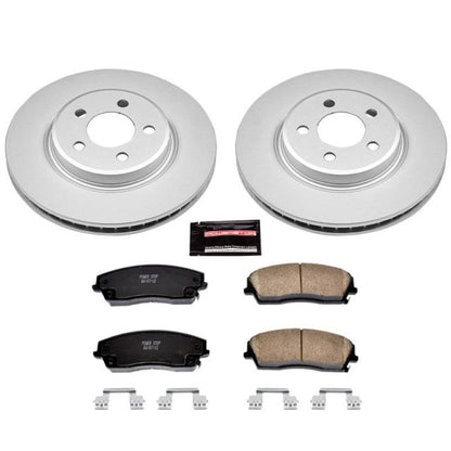 PowerStop Power Stop 05-19 Chrysler 300 Front Z17 Evolution Geomet Coated Brake Kit