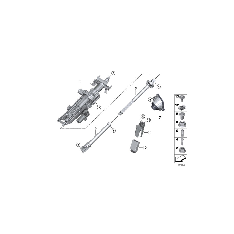 Genuine BMW 32306869347 G12 G15 G32 Swivel Joint (Inc. 520dX, 730LdX & 640dX) | ML Performance US Car Parts